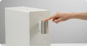 Well’s tankless water purifier with modern design on a kitchen counter