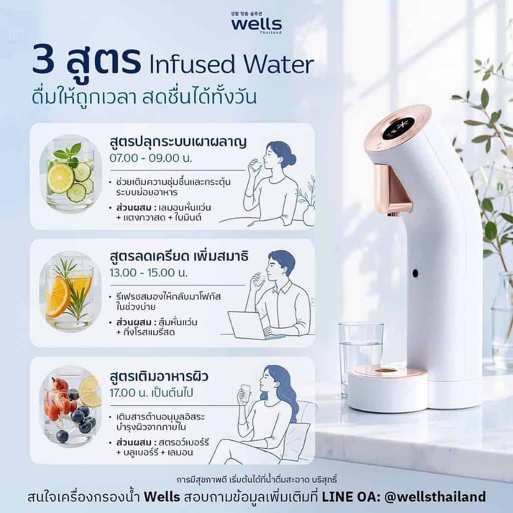 สูตร Infused Water